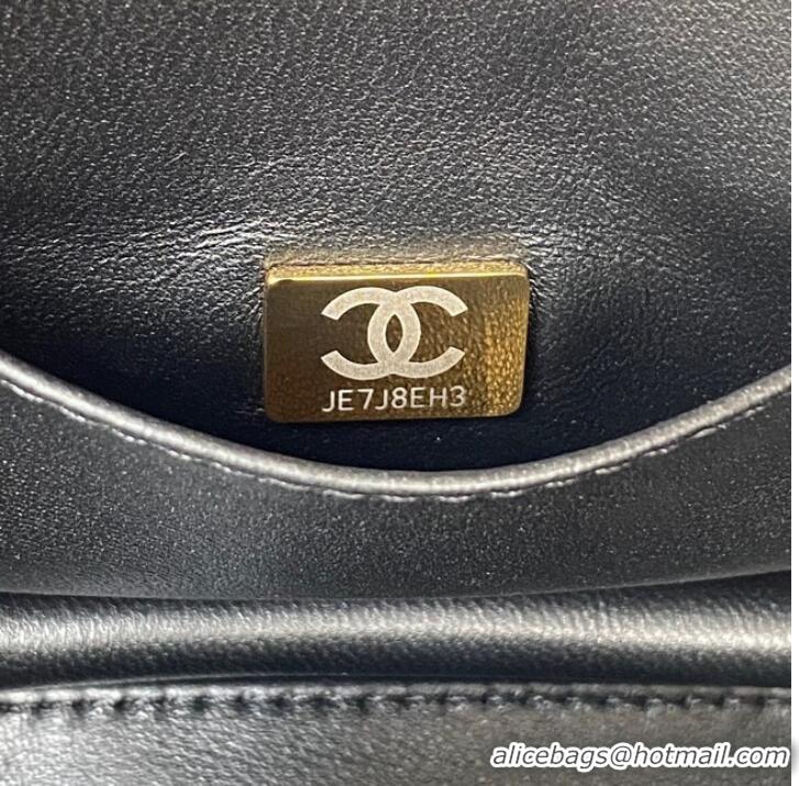 Top Quality Chanel FLAP BAG AS3580 black