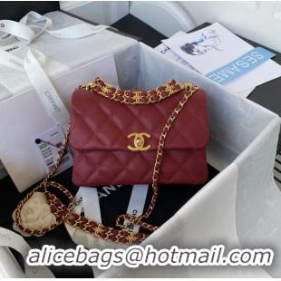 New Fashion Chanel FLAP BAG AS3580 red