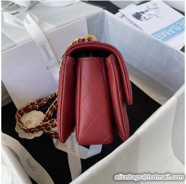 New Fashion Chanel FLAP BAG AS3580 red