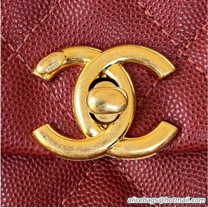 New Fashion Chanel FLAP BAG AS3580 red