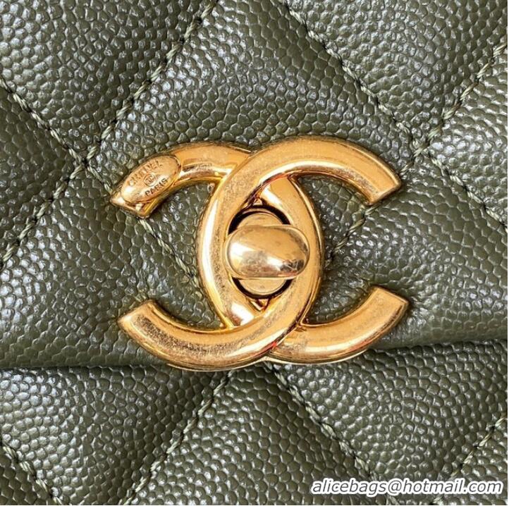 Promotional Chanel FLAP BAG AS3580 green