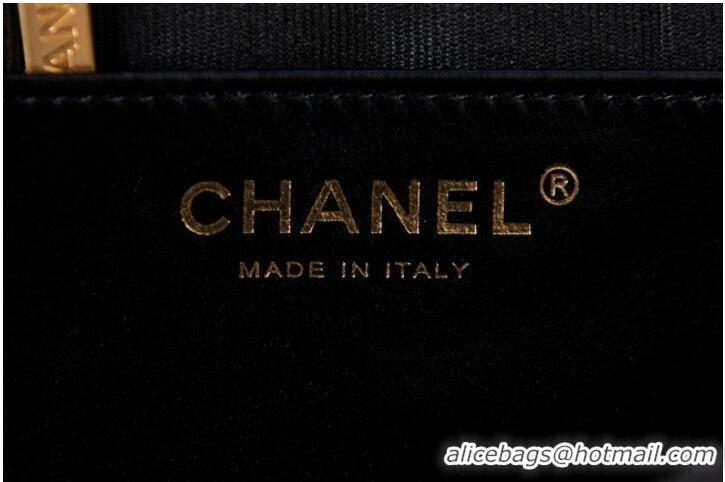 Best Quality Chanel LARGE BOWLING BAG AS3741 black