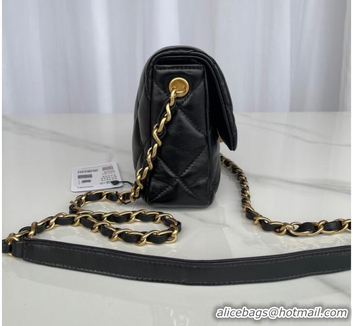 Buy Inexpensive Chanel MINI FLAP BAG AS3979 black