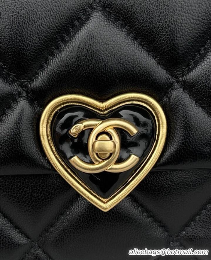 Buy Inexpensive Chanel MINI FLAP BAG AS3979 black