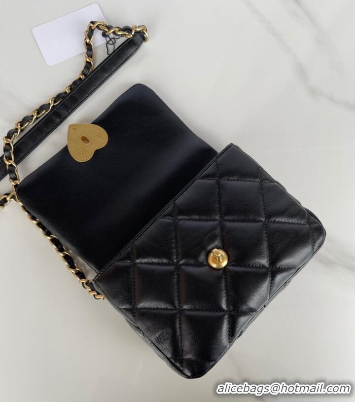 Buy Inexpensive Chanel MINI FLAP BAG AS3979 black