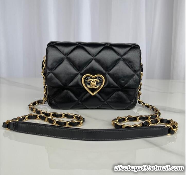 Buy Inexpensive Chanel MINI FLAP BAG AS3979 black