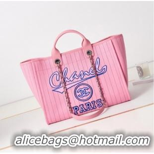 Chic Promotional Chanel LARGE SHOPPING BAG B66941 PINK