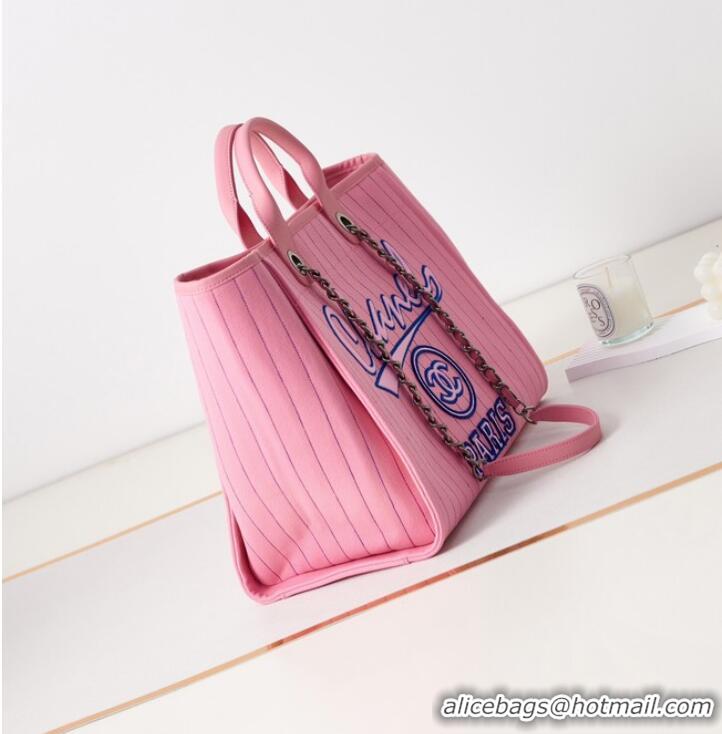 Chic Promotional Chanel LARGE SHOPPING BAG B66941 PINK