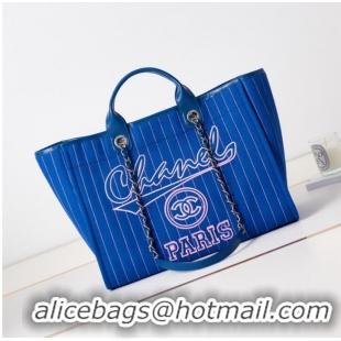 Trendy Design Chanel LARGE SHOPPING BAG B66941 BLUE