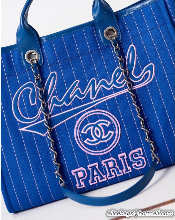 Trendy Design Chanel LARGE SHOPPING BAG B66941 BLUE