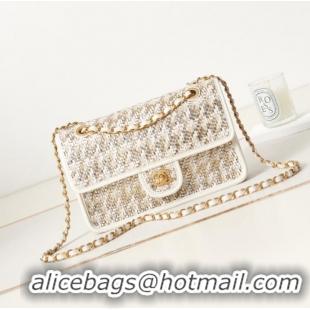 Good Product Chanel FLAP BAG AS3767 WHITE