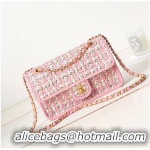 Good Taste Chanel FLAP BAG AS3767 PINK