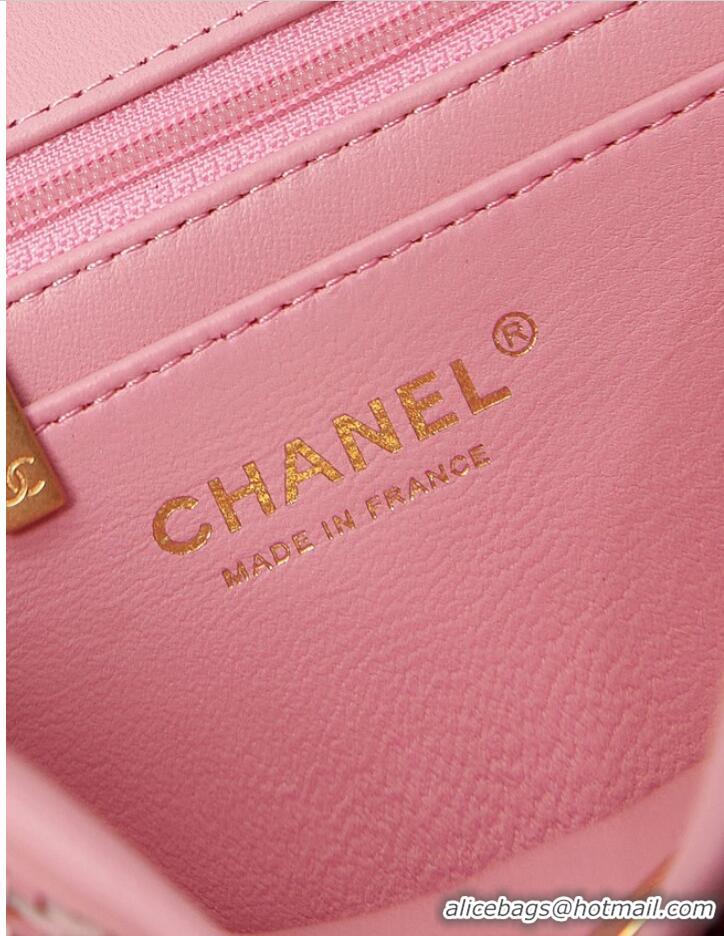 Good Taste Chanel FLAP BAG AS3767 PINK