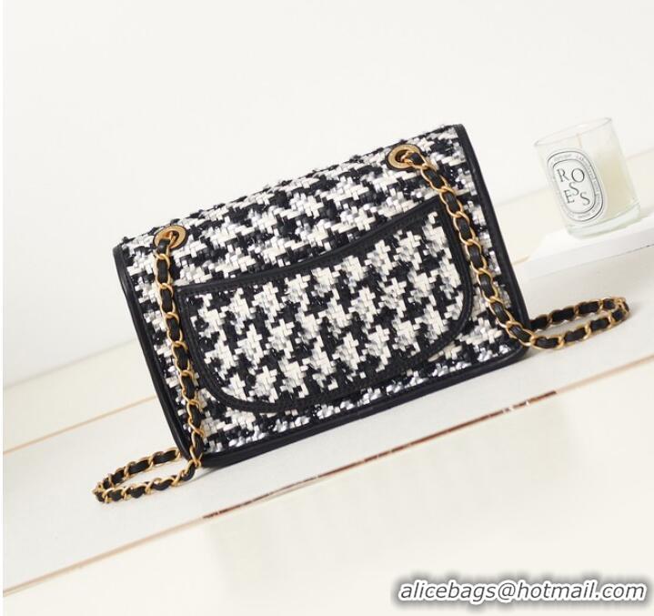 Particularly Recommended Chanel FLAP BAG AS3767 BLACK