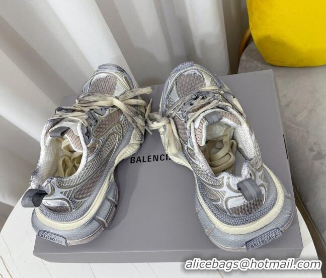 Charming Balenciaga 3XL Trainers Sneakers Grey/Gold 022203