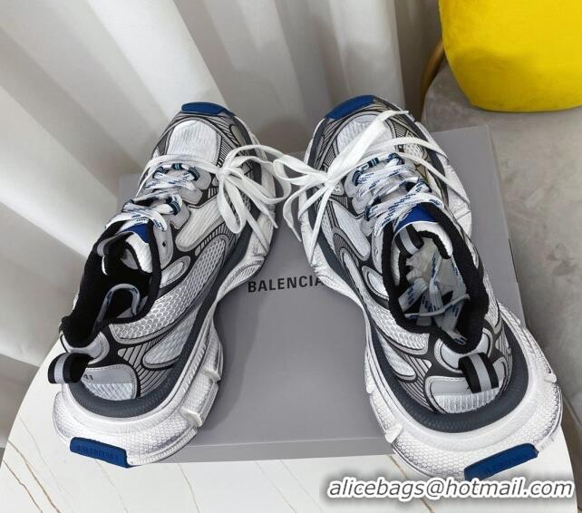 Shop Duplicate Balenciaga 3XL Trainers Sneakers Grey/Blue/Black 022204