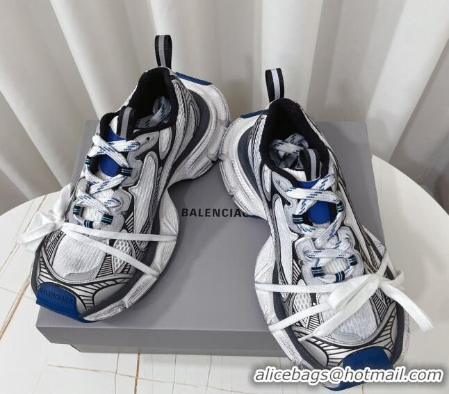 Shop Duplicate Balenciaga 3XL Trainers Sneakers Grey/Blue/Black 022204