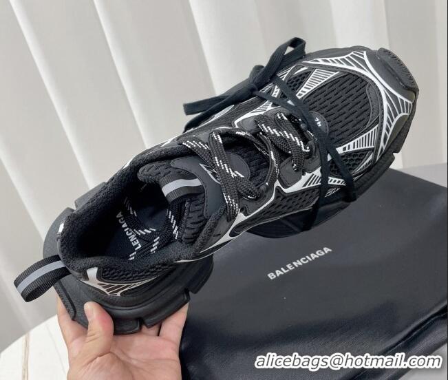 Perfect Balenciaga 3XL Trainers Sneakers Black/White 022208