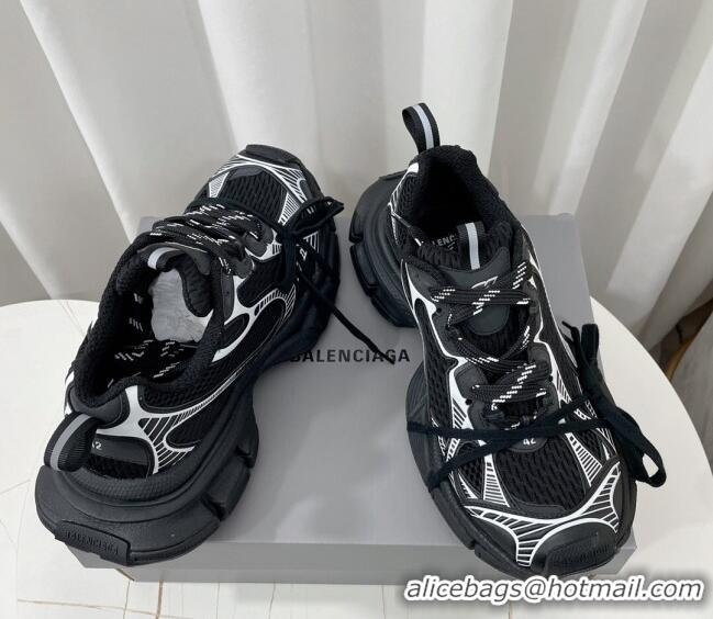 Perfect Balenciaga 3XL Trainers Sneakers Black/White 022208