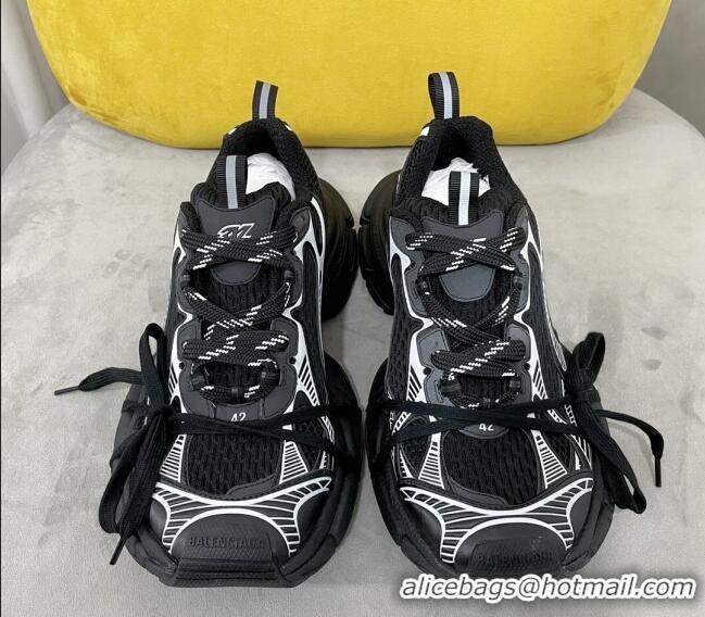 Perfect Balenciaga 3XL Trainers Sneakers Black/White 022208