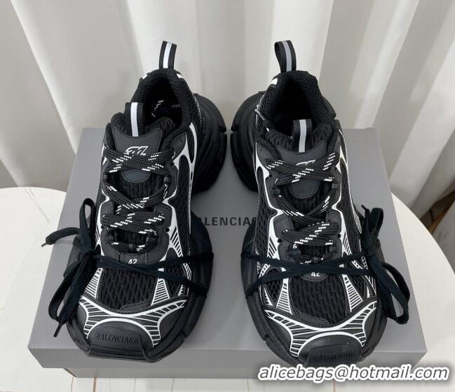 Perfect Balenciaga 3XL Trainers Sneakers Black/White 022208