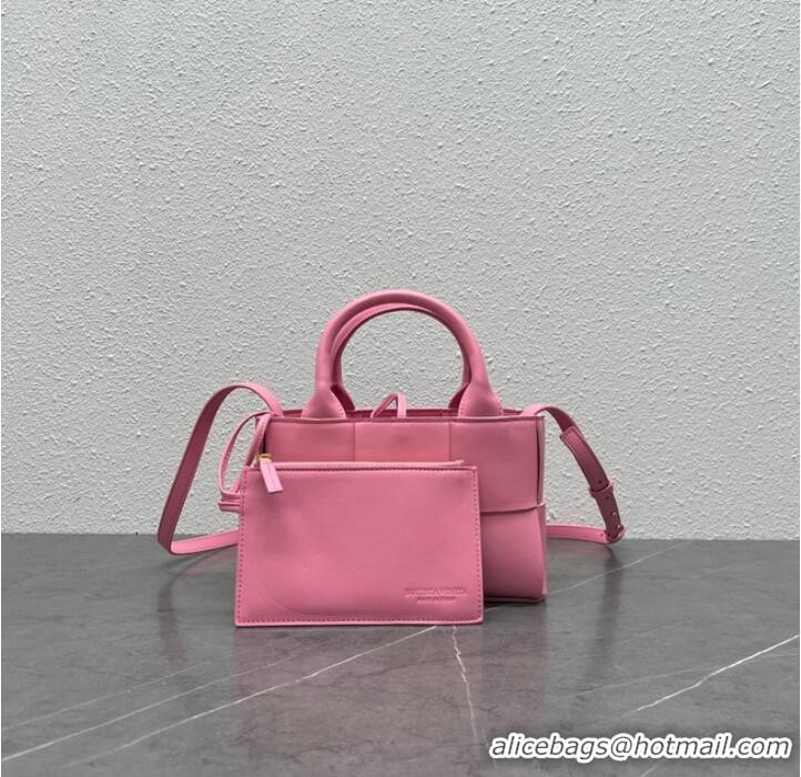 Promotional Bottega Veneta Candy Arco Tote Bag 729029 pink