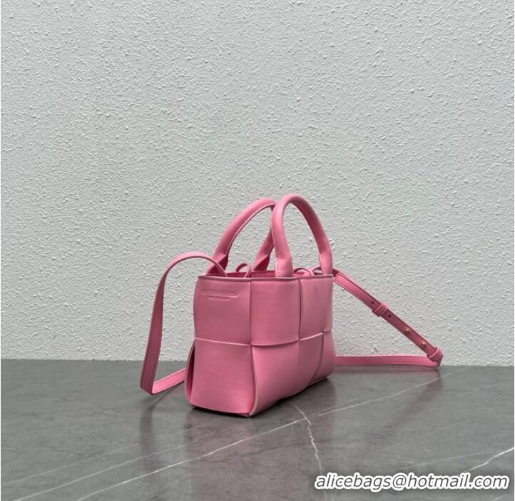 Promotional Bottega Veneta Candy Arco Tote Bag 729029 pink