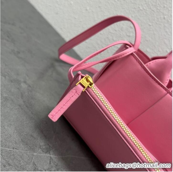 Promotional Bottega Veneta Candy Arco Tote Bag 729029 pink