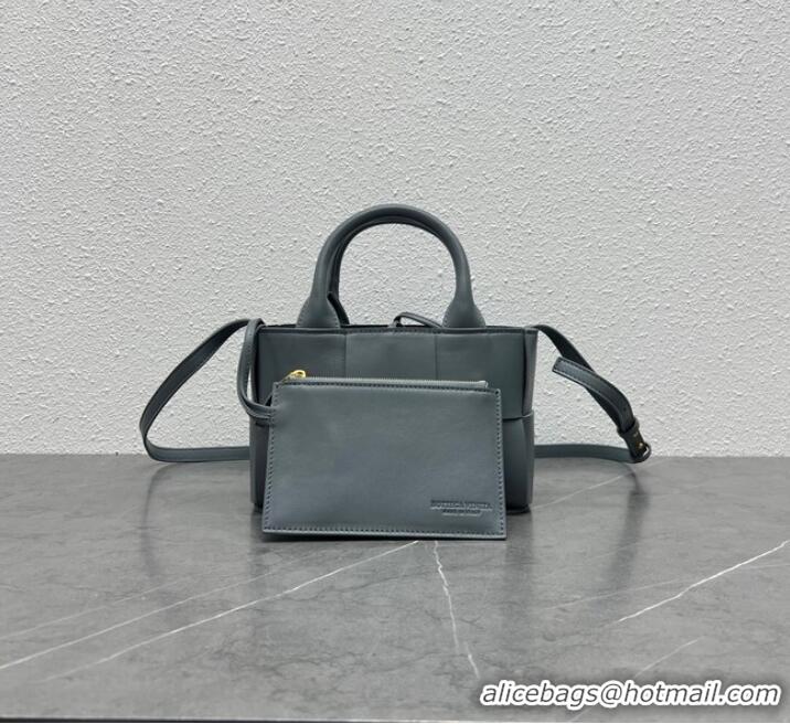 Famous Brand Bottega Veneta Candy Arco Tote Bag 729029 Thunder