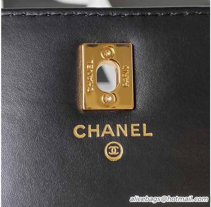 Good Looking CHANEL WALLET ON CHAIN AP3318 black