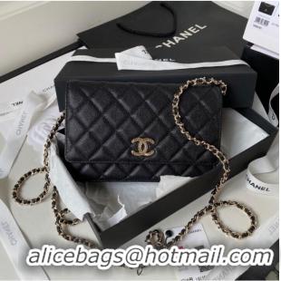 Good Product CHANEL WALLET ON CHAIN AP3180 black