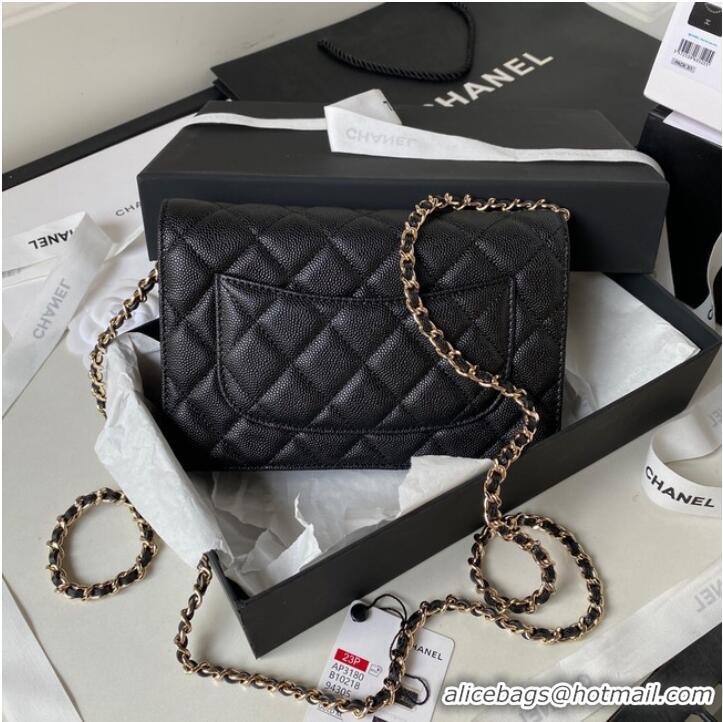 Good Product CHANEL WALLET ON CHAIN AP3180 black