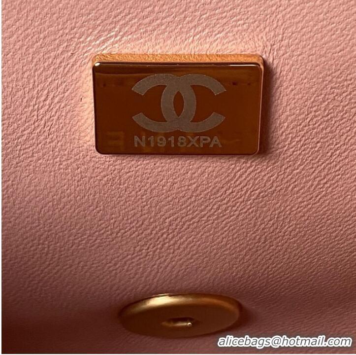 Famous Brand Chanel MINI FLAP BAG AS4040 pink