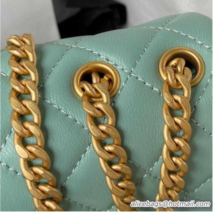 Good Quality Chanel MINI FLAP BAG AS4040 light blue