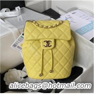 Reasonable Price Chanel BACKPACK AS4058 yellow