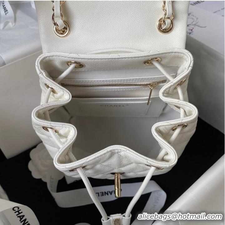 Pretty Style Chanel BACKPACK AS4058 white