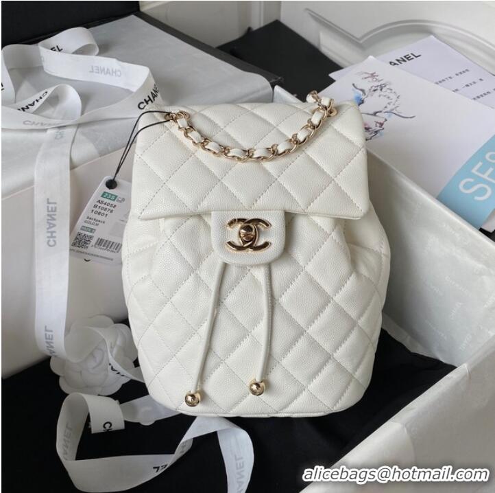 Pretty Style Chanel BACKPACK AS4058 white