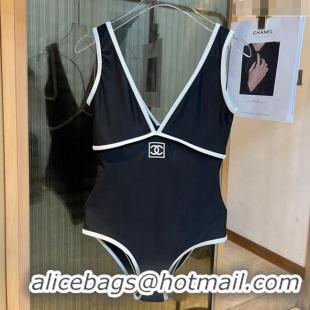 Traditional Discount Chanel CC Swimwear C040802 Black 2023