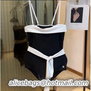 ​Super Quality Chanel Swimwear 040803 Black/White 2023