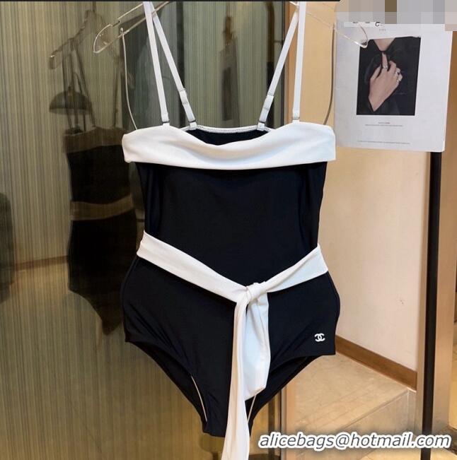 ​Super Quality Chanel Swimwear 040803 Black/White 2023