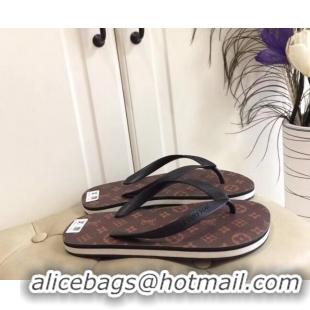 Discount Louis Vuitton Men's Flat Thong Sandals Monogram 220133