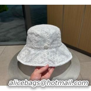 Promotional Dior Mesh Bucket Hat D0105 White 2023