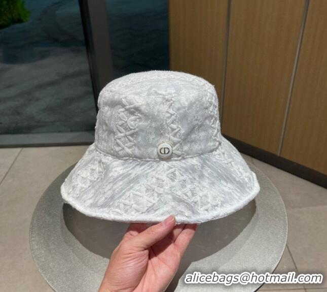 Promotional Dior Mesh Bucket Hat D0105 White 2023