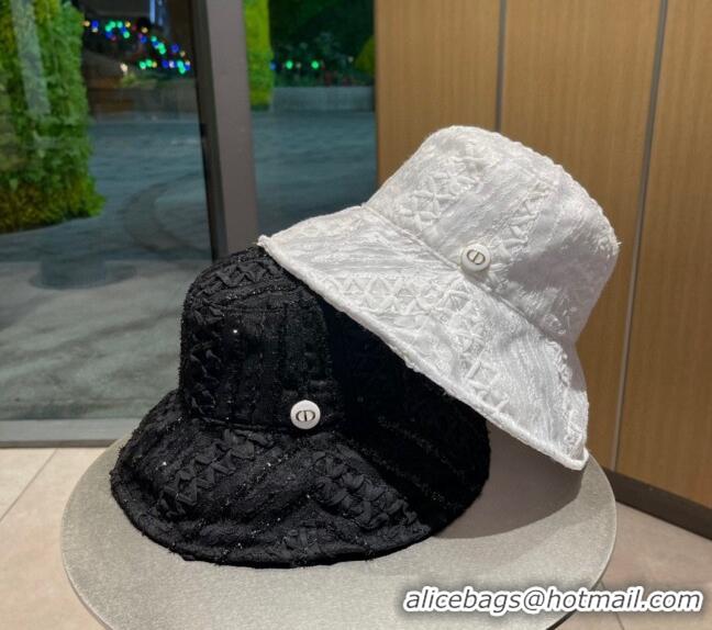 Promotional Dior Mesh Bucket Hat D0105 White 2023