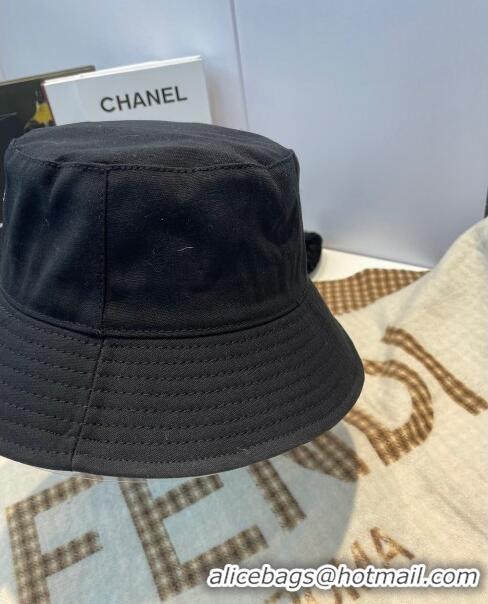 Famous Brand Dior Canvas Bucket Hat D0105 Black 2023