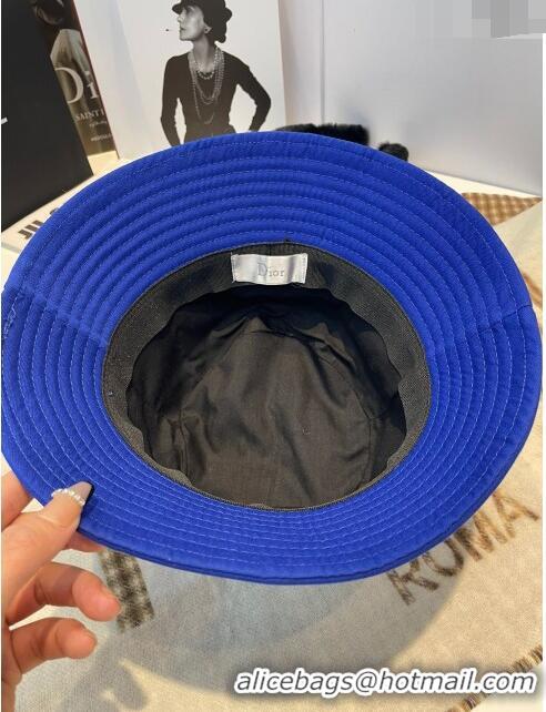 Well Crafted Dior Canvas Bucket Hat D0105 Blue 2023