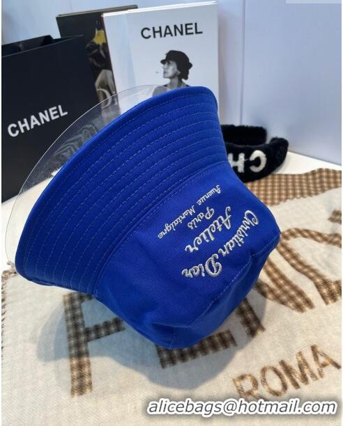 Well Crafted Dior Canvas Bucket Hat D0105 Blue 2023