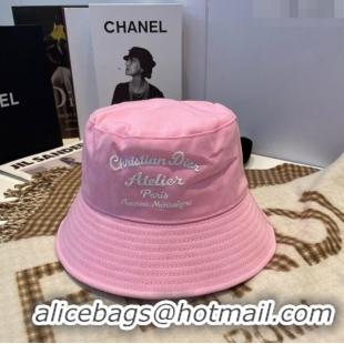 Well Crafted Dior Canvas Bucket Hat D0105 Pink 2023