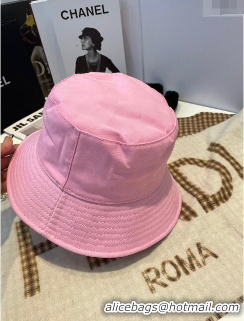 Well Crafted Dior Canvas Bucket Hat D0105 Pink 2023