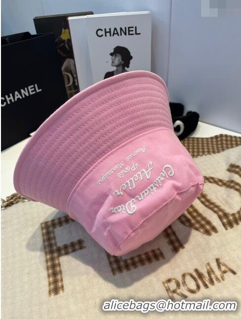 Well Crafted Dior Canvas Bucket Hat D0105 Pink 2023